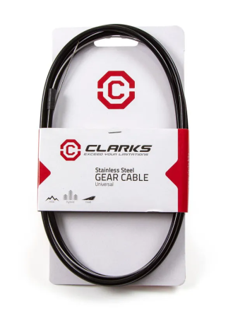 Оплетка+трос переключения Clark's 6085 3-602 с загушками (задний) (black) 21