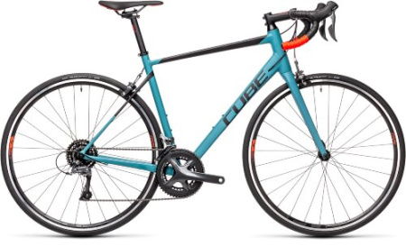 Велосипед Cube Attain (gray/blue/red) 21