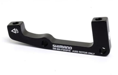 Адаптер диск.тормоза Shimano SM-MA-F203P/S 18