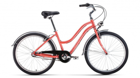 Велосипед Forward Evia Air 2.0 26 W (коралловый/белый) 21