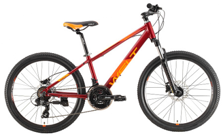 Велосипед Welt Peak 24 1.0 HD Jr (dark red) 21