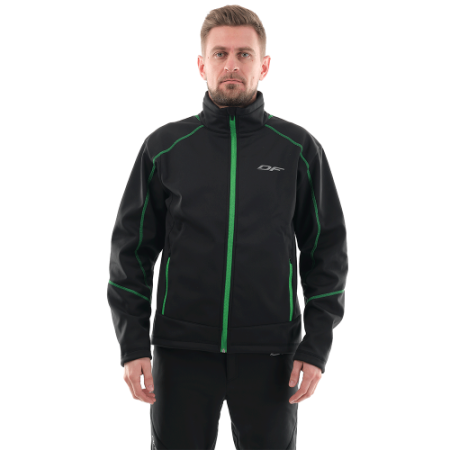 Толстовка Dragonfly Explorer (black/green) 22
