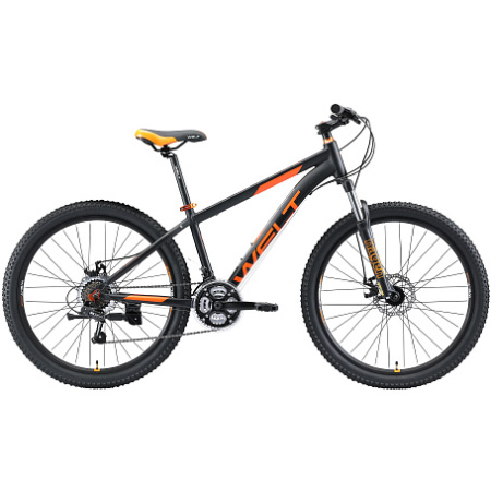 Велосипед Welt Peak 26 Disc Jr (matt black/orange) 20