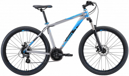 Велосипед Welt Ridge 2.0 D 27 (silver/black/blue) 20