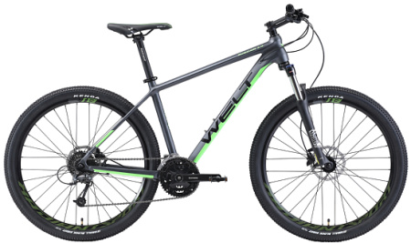 Велосипед Welt Rubicon 2.0 29 (matt grey/green) 21