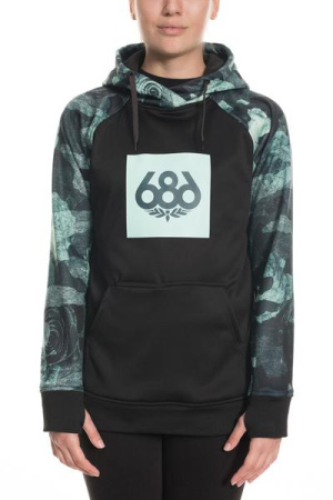 Толстовка 686 Cora Bonded Flc W (crystal green camo rose) 20
