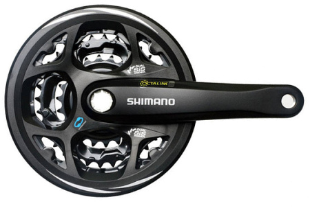 Шатуны со звездами Shimano Altus FC-M311 175mm 48/38/28T с защ. 21