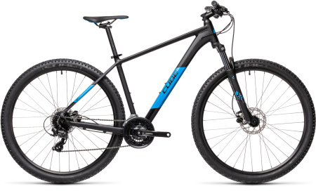 Велосипед Cube Aim Pro 27,5 (black/blue) 21