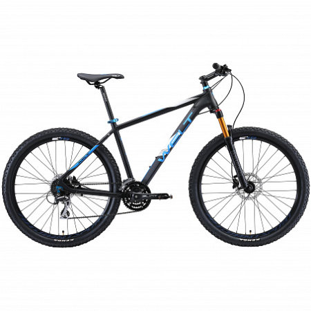 Велосипед Welt Rockfall 3.0 27 (matt black/blue/white) 20