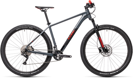 Велосипед Cube Attention (grey/red) 21